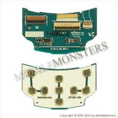 Tastatūras plate Samsung C6112 Duos Augšēja