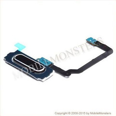 Кнопка Navi Samsung SM-G900F Galaxy S5 с шлейфом Чёрная