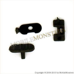 Button Nokia N97 lock/unlock keypad outside Black