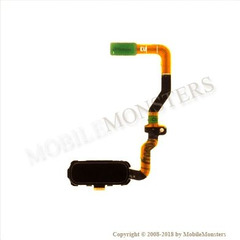 Poga Navi Samsung SM-G930F Galaxy S7 ar šlejfi Melnā