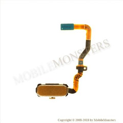 Кнопка Navi Samsung SM-G930F Galaxy S7 с шлейфом Золотая