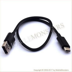 Datu kabelis Huawei Original Type C Melns 30cm