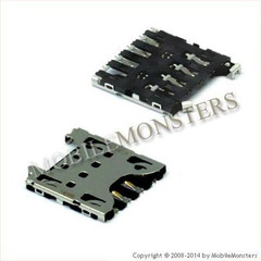 Коннектор BlackBerry Z10 3G Sim card reader