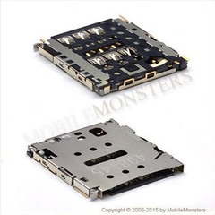 Konektors Huawei Ascend P6 Sim kartes lasītājs