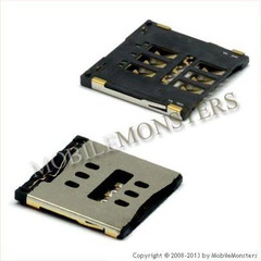 Коннектор iPhone 5 (A1429) Sim card reader