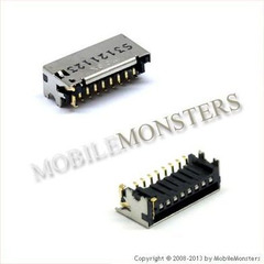 Connector Samsung B5512 Galaxy Y Pro Duos Sim card reader