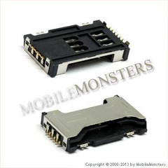 Connector Samsung C6712 Star II Duos Sim card reader