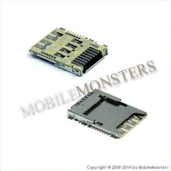 Коннектор Samsung SM-G900F Galaxy S5 Sim и Memory card reader