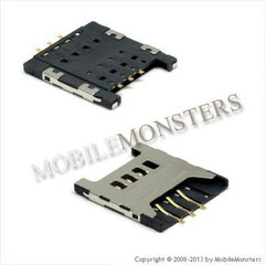 Коннектор Samsung i9250 Galaxy Nexus Sim card reader