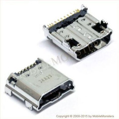Konektors Samsung SM-T211 Galaxy Tab 3 7.0 USB konnektors