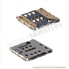 Коннектор Huawei Ascend P7 Sim card reader