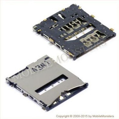 Connector Sony C6603 (LT36i) Xperia Z Sim card reader