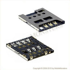 Connector Sony LT26i Xperia S Sim card reader