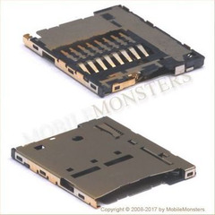Connector Sony E2303 Xperia M4 Aqua Memory card reader