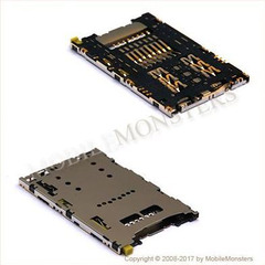 Connector Sony E6653 Xperia Z5 Sim card reader