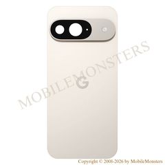 Korpuss Google Pixel 9 Baterijas vāciņš (Service pack) Balts