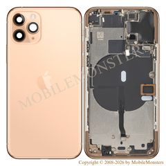 Cover iPhone 11 Pro (A2215) Middle cover, Battery cover, (Used condition A) Gold 