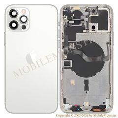 Cover iPhone 12 Pro Max (A2411) Middle cover, Battery cover, (Used condition A) White