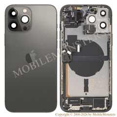 Cover iPhone 13 Pro Max (A2643) Middle cover, Battery cover, (Used condition A) Black 