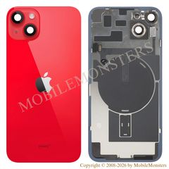 Korpuss iPhone 14 Plus (A2886) Baterijas vāciņš (Lietots A stavoklis) Sarkans