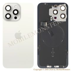 Cover iPhone 15 Pro Max Battery cover (Used condition A) White
