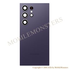 Корпус Samsung SM-S928B Galaxy S24 Ultra Крышка батареи (Service pack) Фиолетовый