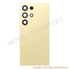 Корпус Samsung SM-S928B Galaxy S24 Ultra Крышка батареи (Service pack) Жёлтый