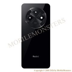 Korpuss Xiaomi Redmi A3 Pro Baterijas vāciņš (Service pack) Melns