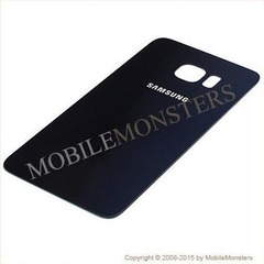 Корпус Samsung SM-G928F Galaxy S6 edge+ Крышка батареи Чёрная