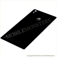 Cover Huawei Ascend P7 Battery cover Black