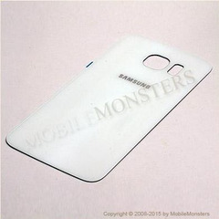 Корпус Samsung SM-G920F Galaxy S6 Крышка батареи Белая