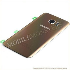 Korpuss Samsung SM-G935F Galaxy S7 edge Baterijas vāciņš Zelts