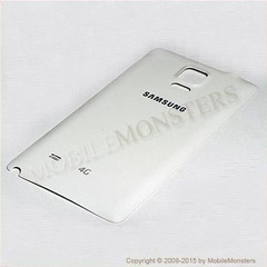 Корпус Samsung SM-N910F Galaxy Note 4 Крышка батареи Белая