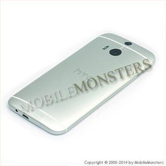 Cover HTC One M8 mini 2  Battery cover Silver