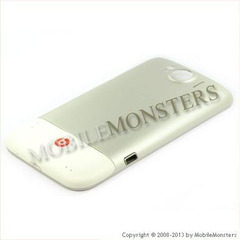 Korpuss HTC Sensation XL Baterijas vāciņš Balts