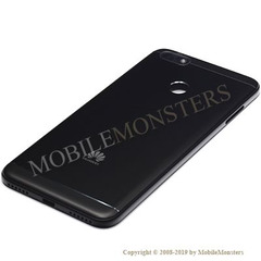 Korpuss Huawei P9 Lite mini (SLA-L22) Baterijas vāciņš Melns