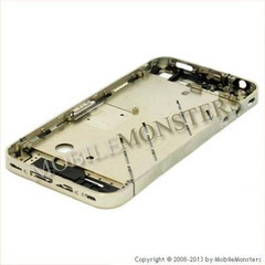 Cover iPhone 4 Middle cover Silver