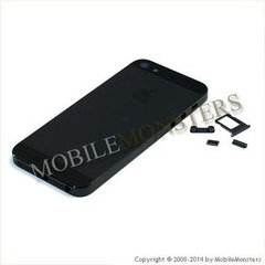 Корпус iPhone 5 (A1429) Крышка батареи OEM Чёрная