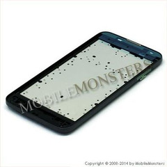 Корпус LG D320n Optimus L70 Передняя панель Чёрная