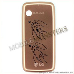 Корпус LG GS290 Cookie Fresh Крышка батареи Розовая