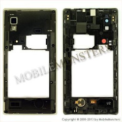 Korpuss LG P760 Optimus L9  Videja daļa Balta