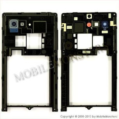Korpuss LG P880 Optimus 4X HD Videja daļa Melnā