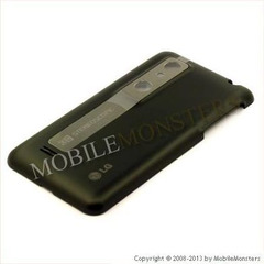 Корпус LG P920 Крышка батареи Чёрная