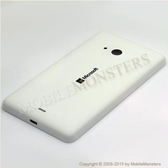 Korpuss Microsoft 535 Lumia Baterijas vāciņš Balts