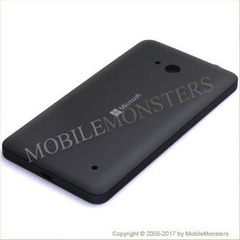 Cover Microsoft Lumia 640 LTE Battery cover Black