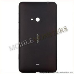 Korpuss Nokia 625 Lumia Baterijas vāciņš Melns