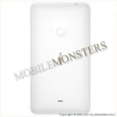 Korpuss Nokia 625 Lumia Baterijas vāciņš Balts