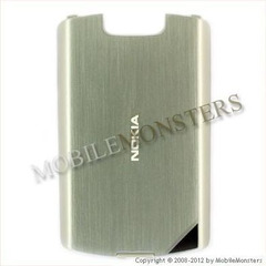 Korpuss Nokia 700 Baterijas vāciņš Sudrabs