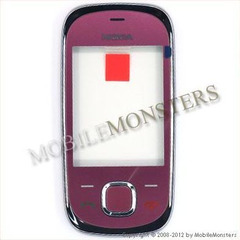 Cover Nokia 7230 Front cover Pink