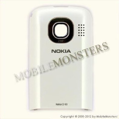 Корпус Nokia C2-03 Крышка батареи Белая